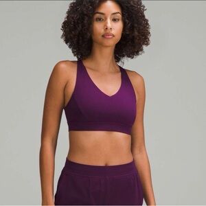 Lululemon Envital Bra B/C Cup Dramatic Magenta 6